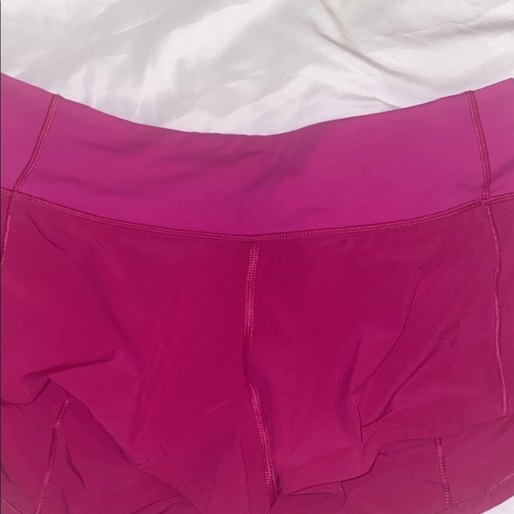 Lululemon Fantom Fuchsia Shorts